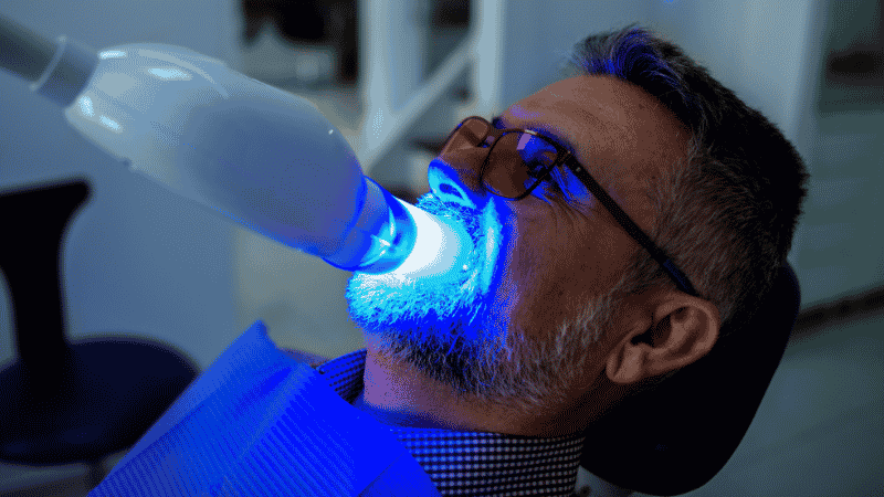 Teeth whitening not working